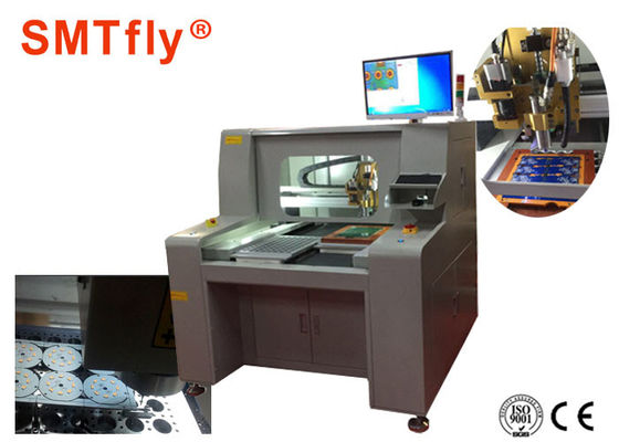 चीन 3KVA मुद्रित सर्किट बोर्ड मशीन, अकेले पीसीबी सीएनसी रूटर मशीन SMTfly-F04 खड़े हो जाओ आपूर्तिकर्ता