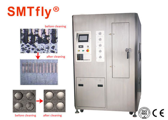 चीन पानी आधारित इस्पात नेट स्टेन्सिल सफाई मशीन 30 ~ 60 एल / मिन पानी की आपूर्ति आपूर्तिकर्ता