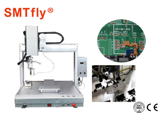 चीन मुद्रित सर्किट बोर्ड रोबोटिक चुनिंदा टांका लगाने की मशीन पीआईडी ​​नियंत्रित SMTfly-411 आपूर्तिकर्ता