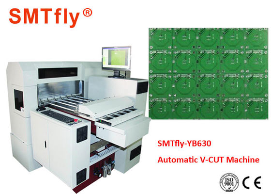 चीन 630 * 630 मिमी वी कट पीसीबी स्कोरिंग मशीन 0-40 मीटर / मिन प्रोसेसिंग स्पीड SMTfly-YB630 आपूर्तिकर्ता