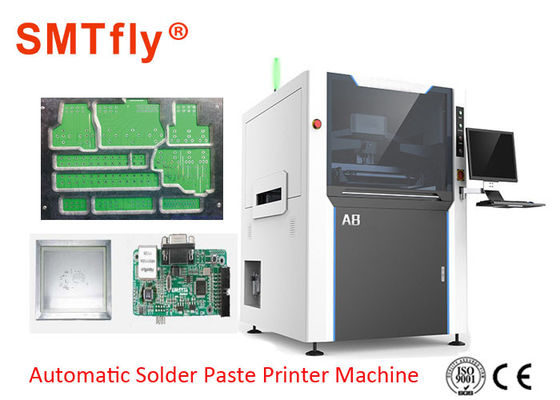 चीन हेवी ड्यूटी स्वत: स्टेन्सिल प्रिंटर मशीन 60 डिग्री / 55 डिग्री / 45 डिग्री Squeegee Angle SMTfly-A8 आपूर्तिकर्ता